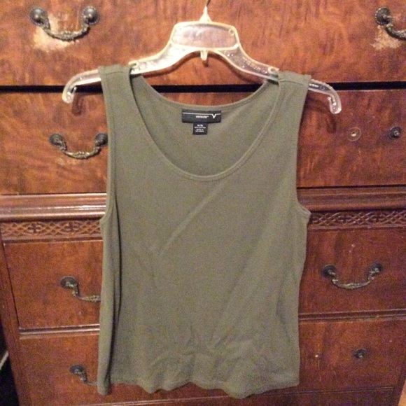 Venezia Tops - Venezia Army Green Top Size 14/16 Venezia Tops - Venezia Army Green Top Size 14/16